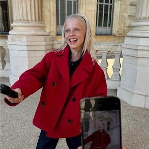 Zara Wool kids coat. Size 9-10
